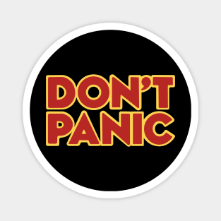 Hitchhiker Galaxy Don't Panic Magnet